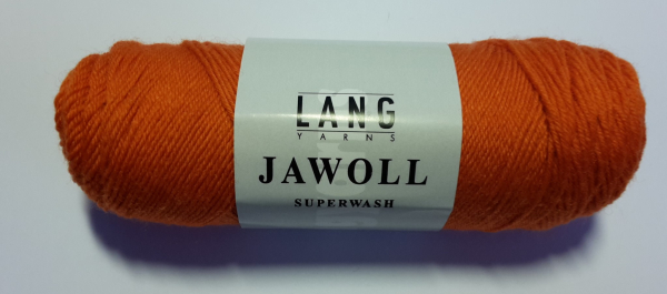 Jawoll von Lang Yarn, mandarine